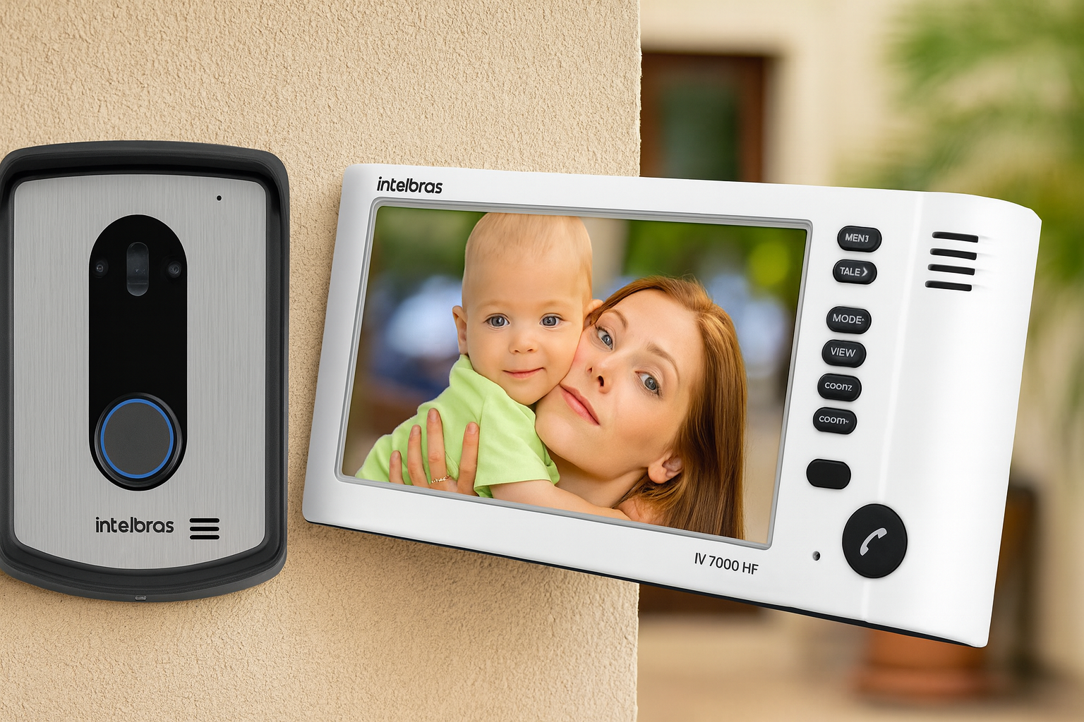 Interfones e vídeo porteiro